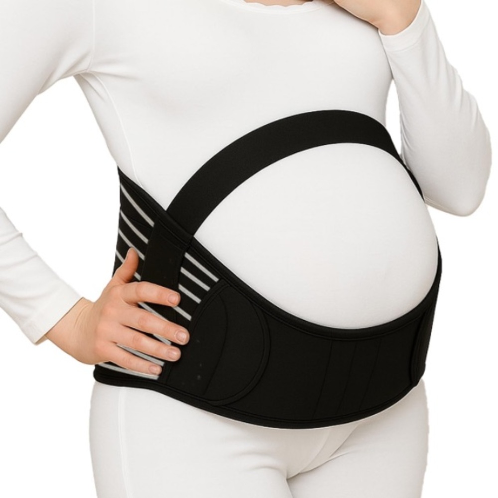 Pregnancy Belly Support Band to Relieve Pain, Adjustable Maternity Belt, XL